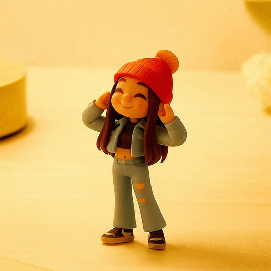 Personalisierte 3D-Mini-Figur – nach deinem Foto gestaltet